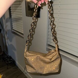 Fashion Nova Time to be extra handbag - nude